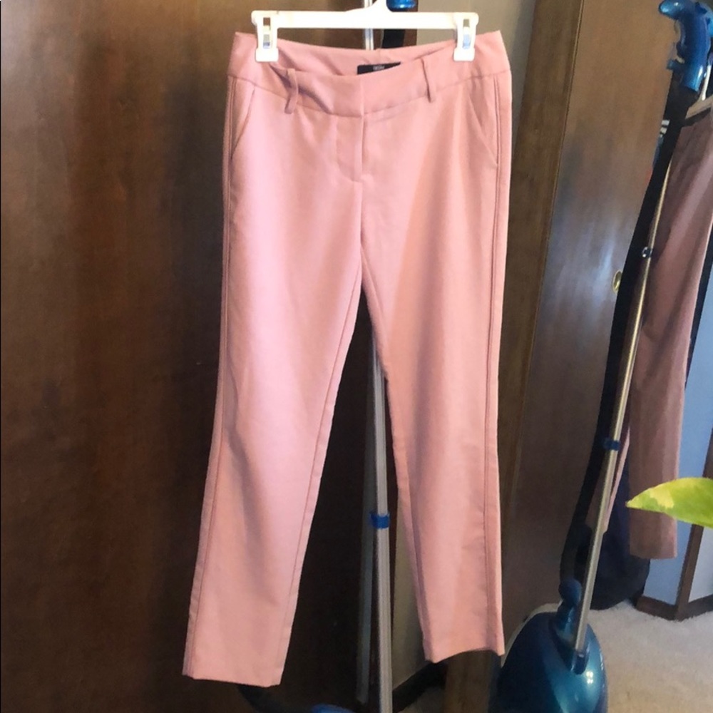 Pink slacks